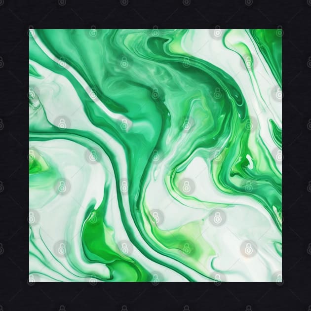 LIGHT GREEN LIQUID MARBLE DESIGN, IPHONE CASE AND MORE by ZARBIT